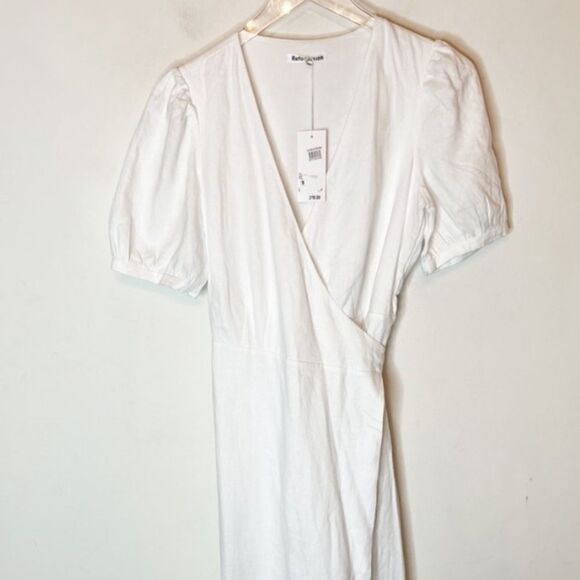 Reformation Weiss Linen Rare Dress Small NEW $218 - Picture 5 of 13
